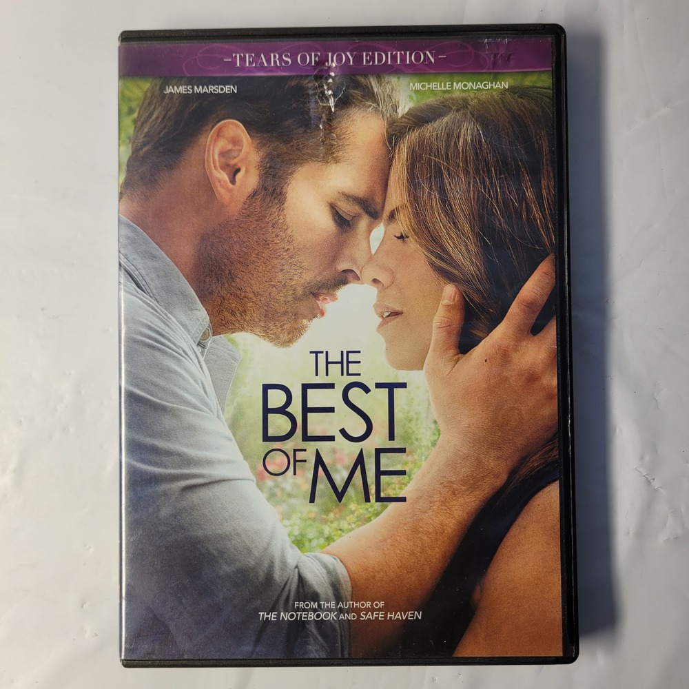 Relativity Media The Best of Me DVD Tears of Joy Edition Nicholas Sparks Drama
